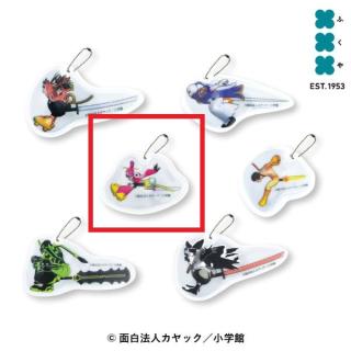 【ケツバトラー】【B:SHINOPI】ケツバトラー　リフレクターライトキーホルダー