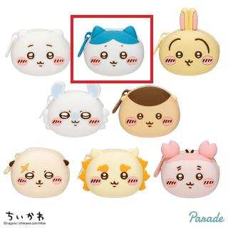 【ちいかわ】【Bハチワレ】ちいかわ おかおミニシリコンポーチ