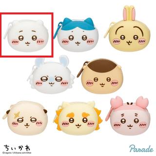 【ちいかわ】【Aちいかわ】ちいかわ おかおミニシリコンポーチ