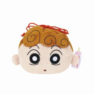 【クレヨンしんちゃん】【Cひまわり】映画クレヨンしんちゃん 超華麗！灼熱のカスカベダンサーズ ぬいぐるみ巾着