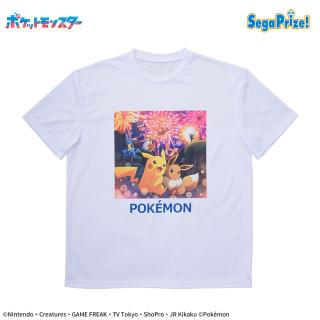 【ポケットモンスター】【Aピカチュウとイーブイたち】ポケットモンスター　[PtZ]Tシャツ