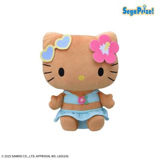 【サンリオ】ハローキティ　Lぬいぐるみ　日焼けギャルVer.