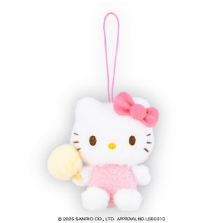 【サンリオ】【Aハローキティ】サンリオキャラクターズ もふっとわたあめマスコット