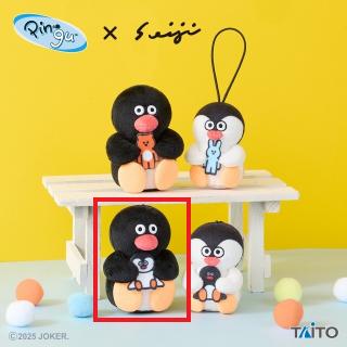 【ピングー】【Bピングーとピンガ(手持ち/ピンガ)】ピングー×松本セイジ　ぬいぐるみマスコット