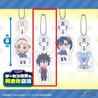 【ゲーセン少女と異文化交流】【B蓮司】ゲーセン少女と異文化交流　クレーンゲーム風アクリルキーホルダー