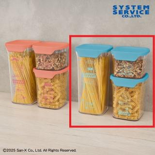 【すみっコぐらし】【Bブルー】すみっコぐらし ようこそ!たべもの王国 クリアストッカー3点セット