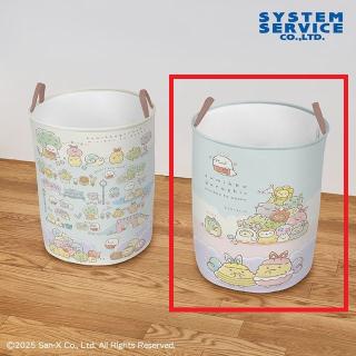 【すみっコぐらし】【Bかくれんぼ(アップ柄)】すみっコぐらし みにっコとあそぼ 筒型マルチバスケット