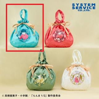 【らんま1/2】【A早乙女乱馬】らんま1/2 サテン巾着バッグ