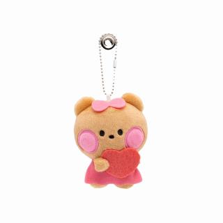 【LINE FRIENDS】【Bチョニニ】LINE FRIENDS minini ボールチェーン付きぬいぐるみ～ブニニ・チョニニ・ムーニニ～