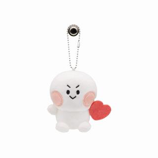 【LINE FRIENDS】【Cムーニニ】LINE FRIENDS minini ボールチェーン付きぬいぐるみ～ブニニ・チョニニ・ムーニニ～