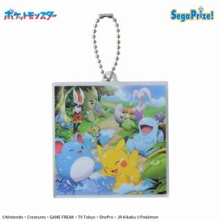 【ポケットモンスター】【Eピカチュウとマリルたち】ポケットモンスター　アクリルキーチェーン
