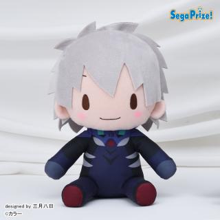 【エヴァンゲリオン】【Aノーマル(口閉じ)】エヴァンゲリオンシリーズ　ふわぷち　Mぬいぐるみ“カヲル”