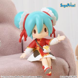 【初音ミク】【A中華街】初音ミクシリーズ　ふわぷち　ちょこのせ　ミニフィギュア“初音ミク”Vol.2（EX）