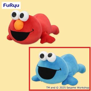 【セサミストリート】【Bクッキーモンスター】セサミストリート もっちりBIGぬいぐるみ