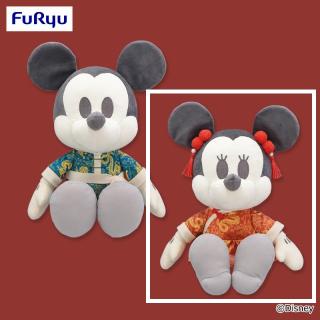 【ディズニー】【Bミニー】ミッキー＆ミニー デココレ チャイナ服BIGぬいぐるみ
