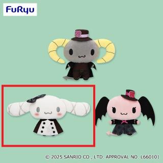 【サンリオ】【Aシナモロール】サンリオキャラクターズ ダークブラックぬいぐるみ①