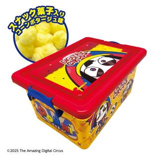 【アメイジング デジタル サーカス】【ポム二柄】アメイジングデジタルサーカス （ポムニ柄）お菓子コンテナ