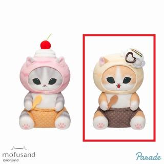 【mofusand】【Bバニラ】mofusand アイスにゃんBIGぬいぐるみ