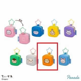 【ちいかわ】【Gシーサー】ちいかわ カラビナつき刺繍スクエアミニポーチ