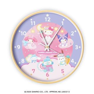 【サンリオ】サンリオキャラクターズ ねむねむどり～みんぐ壁掛けクロック
