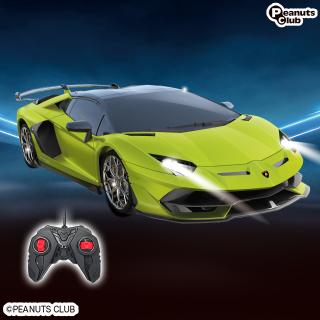【ランボルギーニ】【Bグリーン】RC Lamborghini Aventador SVJ Roadster(1992)