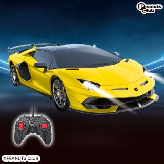 【ランボルギーニ】【Aイエロー】RC Lamborghini Aventador SVJ Roadster(1992)