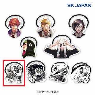 【ジャンケットバンク】【F:獅子神敬一B(モノクロ)】ジャンケットバンク アクリルヘアゴム
