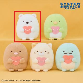 【すみっコぐらし】【Aしろくま】すみっコぐらし しろくまのてづくりぬいぐるみ ふわふわころっとぬいぐるみ