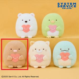 【すみっコぐらし】【Cとんかつ】すみっコぐらし しろくまのてづくりぬいぐるみ ふわふわころっとぬいぐるみ