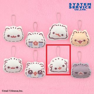 【ポメラニアンもち】【Gしらたま(溶けてる/耳下げ)】ポメラニアンもち もちもちマスコットキーチェーン