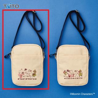 【ムーミン】【デザインA(左向き)】ムーミン スマホショルダーバッグ