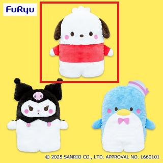 【サンリオ】【Aポチャッコ】サンリオキャラクターズ ならべてどーみぃふれんず おおきい！ぬいぐるみ③
