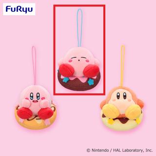 【星のカービィ】【Bカービィ(すやすや/目閉じ)】星のカービィ ドーナツマスコット