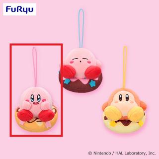 【星のカービィ】【Aカービィ(わくわく/目開け)】星のカービィ ドーナツマスコット