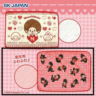 【モンチッチ】【B:パターン柄】モンチッチ ブランケット