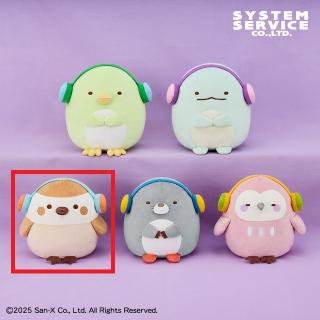 【すみっコぐらし】【Cすずめ】すみっコぐらし ヘッドフォンぬいぐるみ