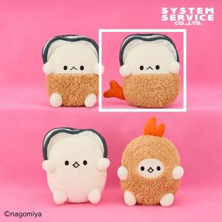 【なごみ屋の世界】【Bエビフライ・マーメイド】なごみ屋の世界 うさぎの牡蠣ちゃん ぬいぐるみ