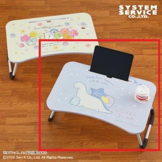【すみっコぐらし】【Bおかあさん(ブルー)】すみっコぐらし ビッグ木製ラップトップテーブル