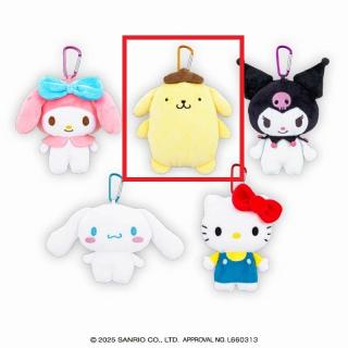 【サンリオ】【Bポムポムプリン】サンリオキャラクターズ がま口ポーチ