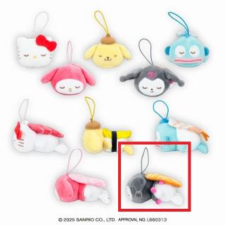 【サンリオ】【Dクロミ】サンリオキャラクターズ だらりん寿司ライフマスコット