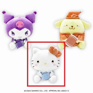 【サンリオ】【Bハローキティ】サンリオキャラクターズ パジャマっこドールBIGタイプ1