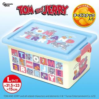【トムとジェリー】トムとジェリー コンテナ BOX(L)(スナック入)Ver.3