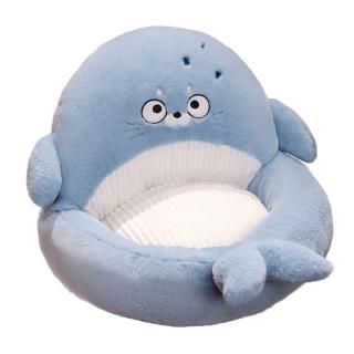【Aアザラシ】海のどうぶつチェアクッション