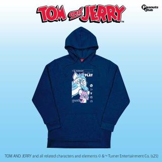 【トムとジェリー】【Bネイビー】トムとジェリー スウェットパーカー