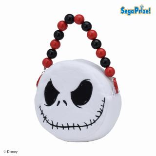 【ディズニー】【Aジャック・スケリントン（ノーマル）】Tim Burton’s The Nightmare Before Christmas ビーズハンドルポーチ（EX）