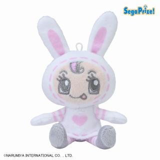 【ナルミヤキャラクターズ】【Cホワイト(ハートピンク)】ナルミヤキャラクターズ マスコット“ベリエちゃん”Ver.2（EX）