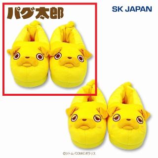 【おじさんはカワイイものがお好き】【Aノーマル(目開け)】パグ太郎 ルームスリッパ