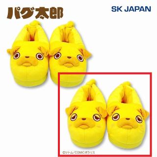 【おじさんはカワイイものがお好き】【Bウトウト(半目)】パグ太郎 ルームスリッパ