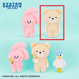【PINK&VEN】【B:VEN(アイテムなし)】PINK&VEN ボールチェーン付きぬいぐるみ