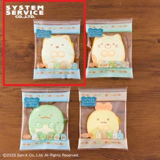 【すみっコぐらし】【Aしろくま】すみっコぐらし すみっコパンきょうしつ パン型ダブルポーチ